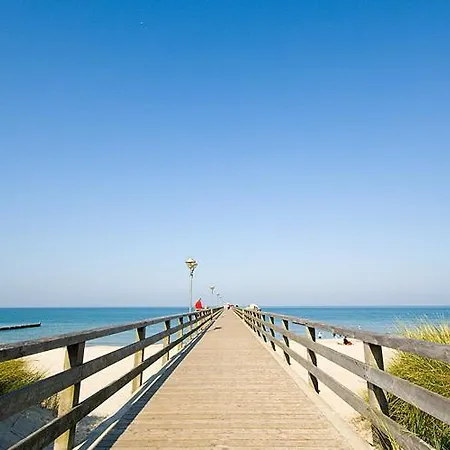 Wald & Welle - Woge Ostsee 850m 公寓